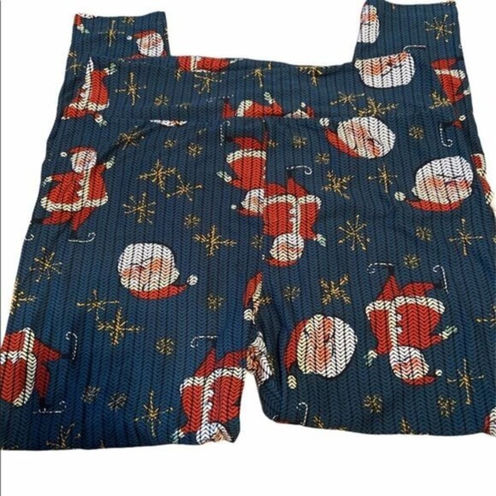 LuLaRoe Christmas leggings Tall and Curvy 2 size 18-28